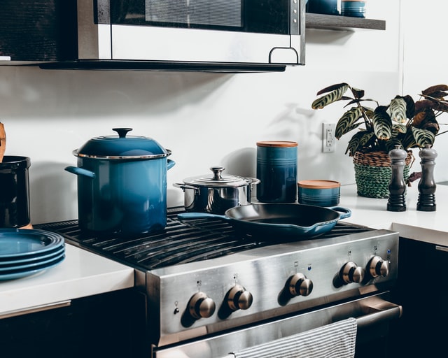image of a brand new kitchen installation colour scheme